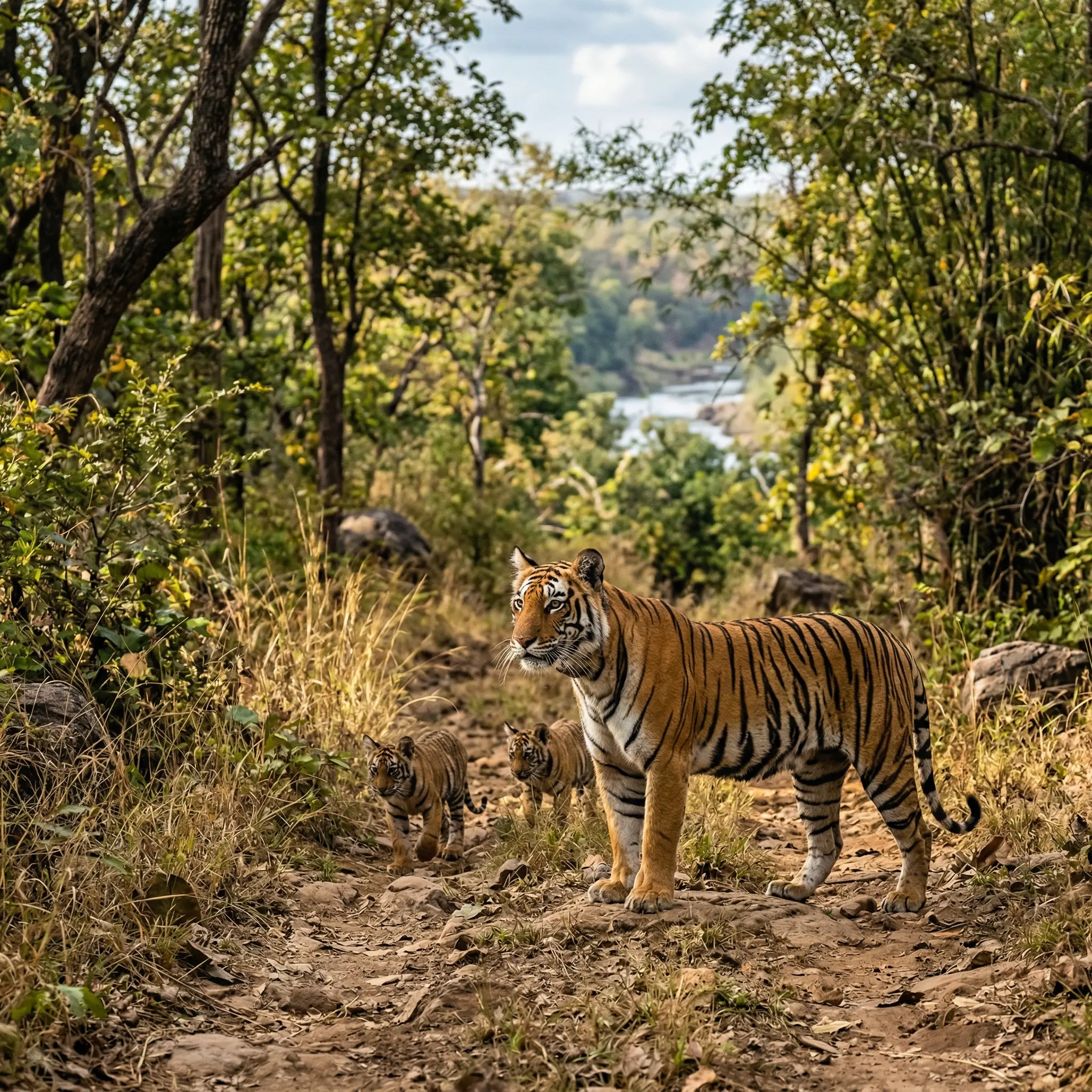 Tiger in Panna National Park